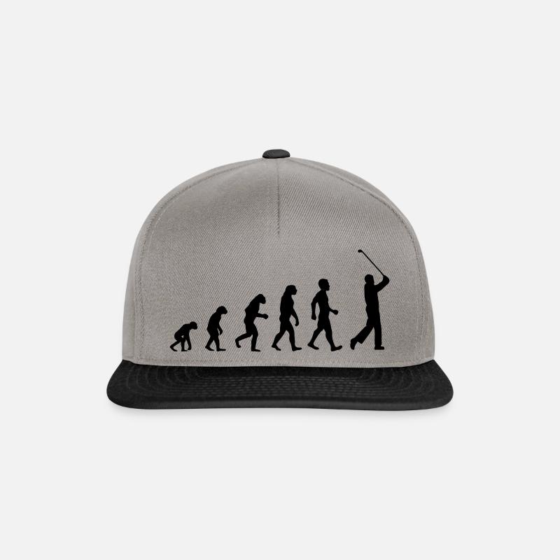 Evolution Golf Knock Off - Casquette snapback - gris graphite/noir