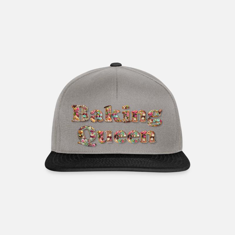 Baking Queen - Snapback Cap - Graphit/Schwarz