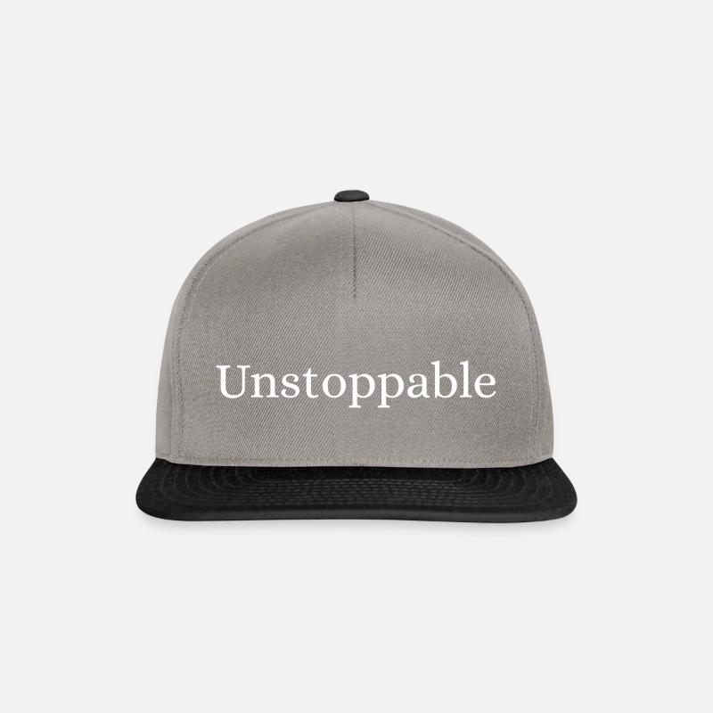 Imparable - Casquette snapback - gris graphite/noir