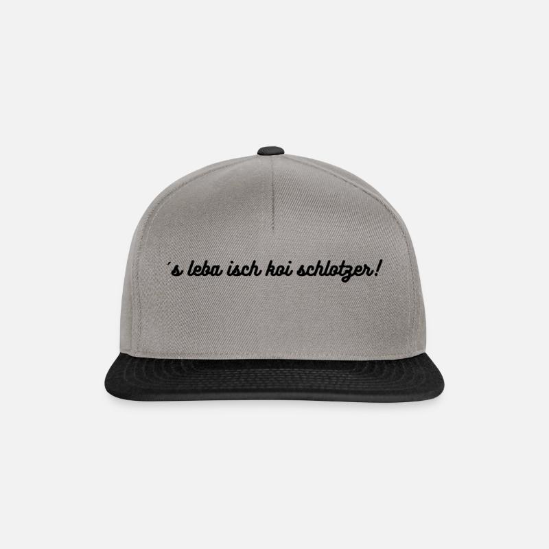 Koi Schlotzer - Snapback Cap - Graphit/Schwarz