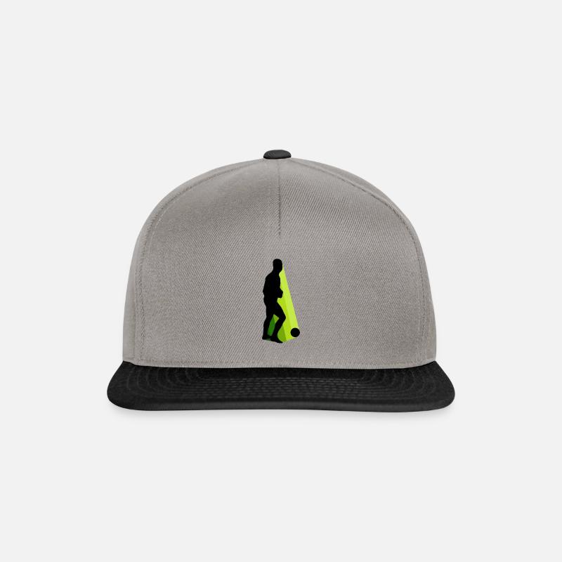 Futsal player Futsal team - Snapback Cap - graphite/black
