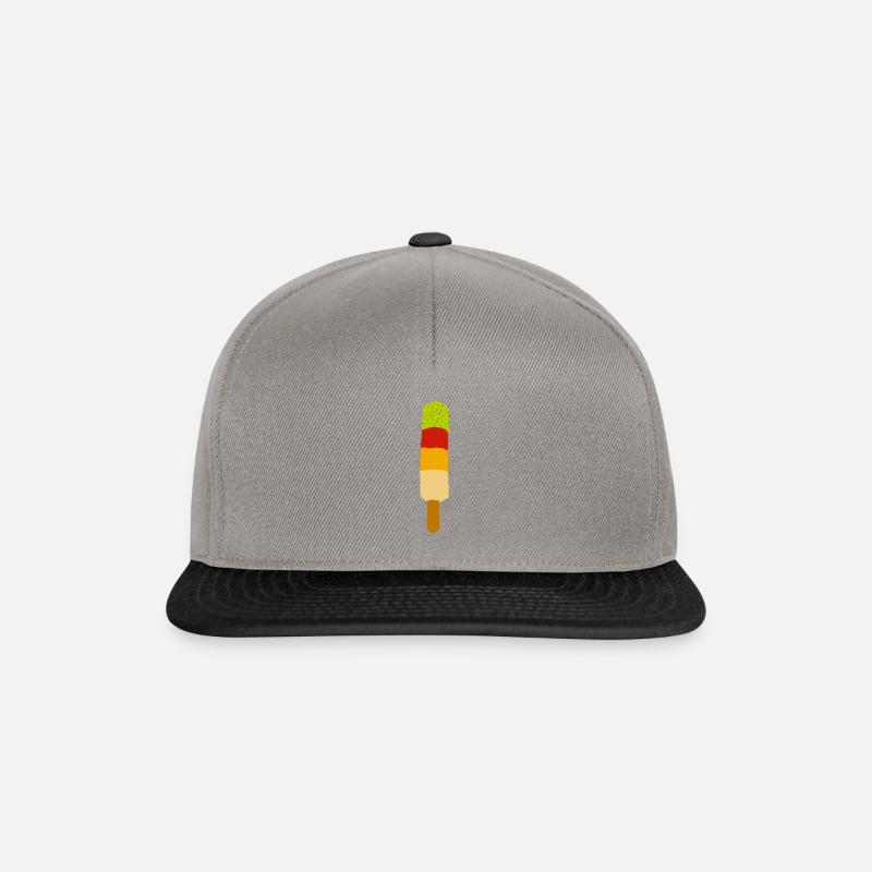 Cactus ice cream - Snapback Cap - graphite/black