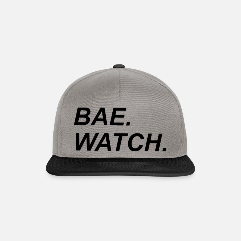 Bae Watch! - Snapback Cap - graphite/black