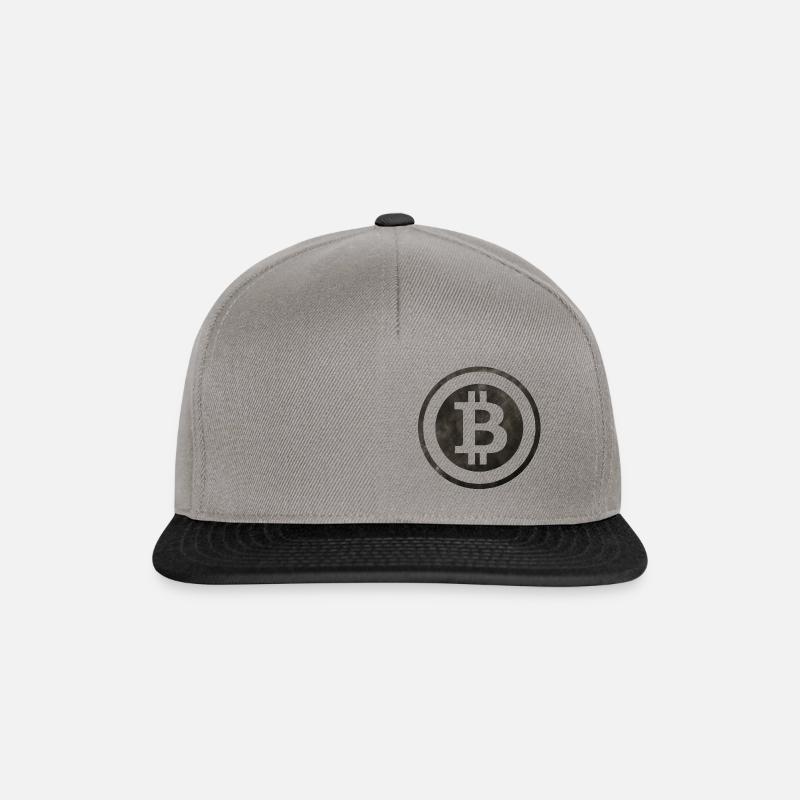 Bitcoin - Snapback Cap - graphite/black