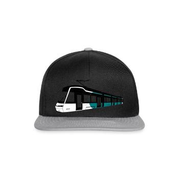 Jokeri Light Rail 15 - Snapback Cap - black/grey - Front