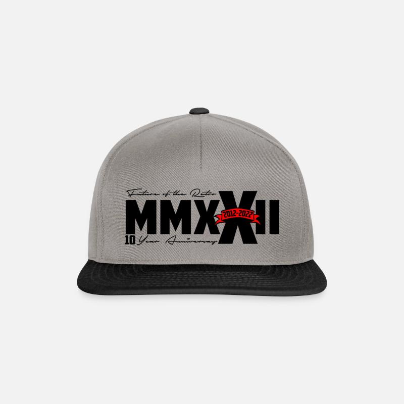 FOTR Anniversary logo - Snapback Cap - graphite/black