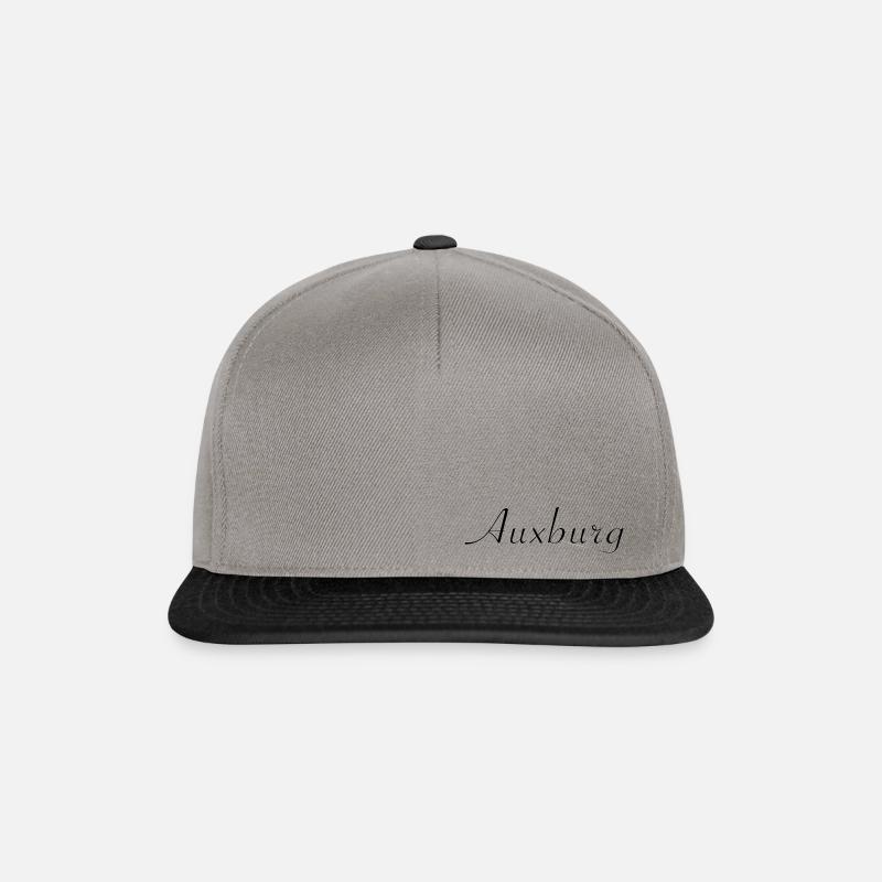 Auxburg - Snapback Cap - Graphit/Schwarz