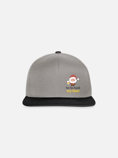 Santa - Snapback Cap - Graphit/Schwarz