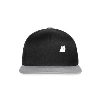 Samoyède de Poche - Casquette snapback - noir/gris - Devant