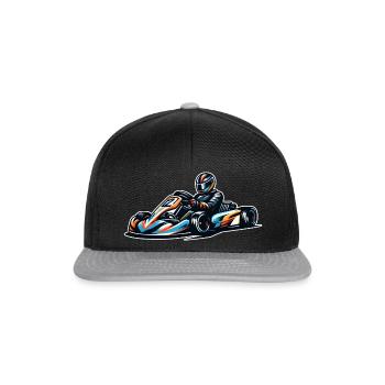 Kart - Snapback Cap - black/grey - Front