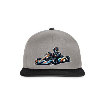 Kart - Snapback Cap - Graphit/Schwarz - Vorne