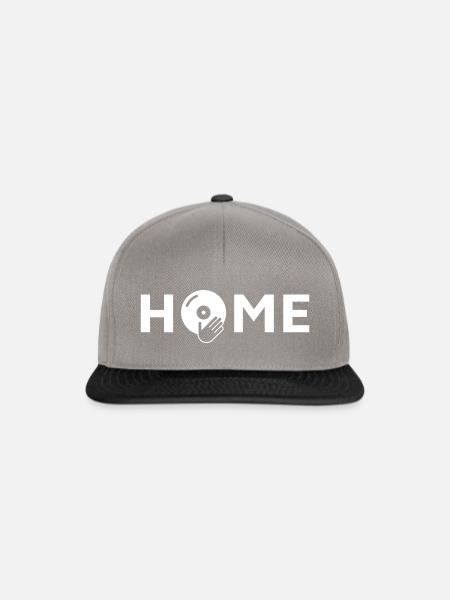 Partyhaus, Disko, Musikhaus - Snapback Cap - Graphit/Schwarz