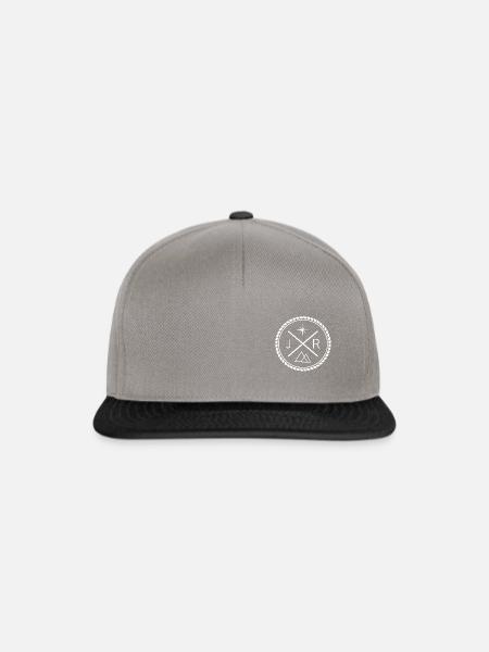 Jeryan Design - Snapback Cap - Graphit/Schwarz