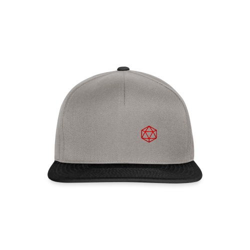 D20 Red - Snapback cap
