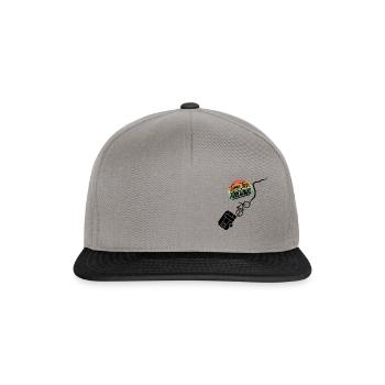 Vélo Caravane Adventure Caravan Camper - Casquette snapback - gris graphite/noir - Devant