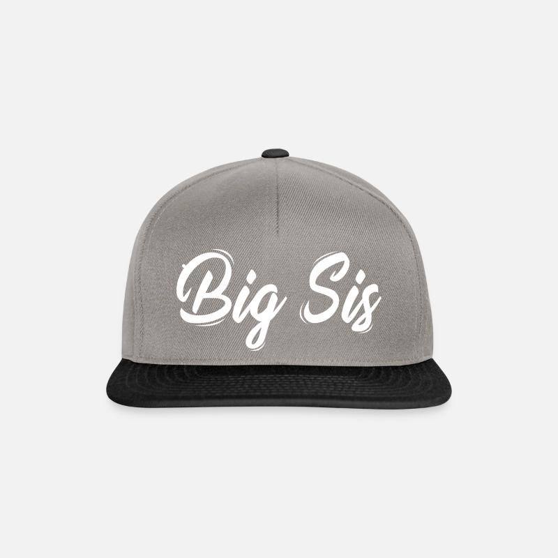 Big Sis - Snapback Cap - graphite/black