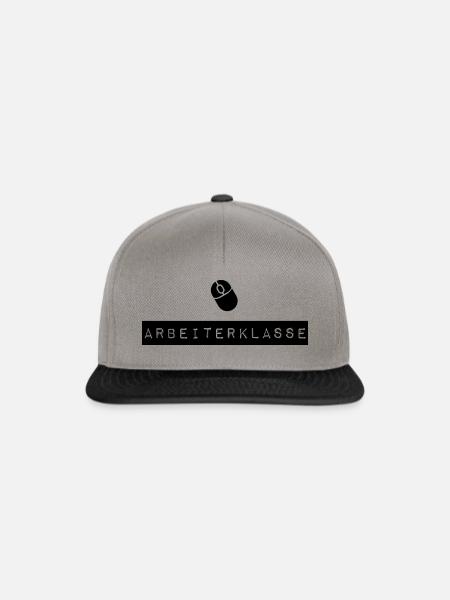 Working class - Snapback Cap - graphite/black