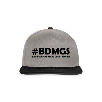 amitié - Casquette snapback - gris graphite/noir - Devant