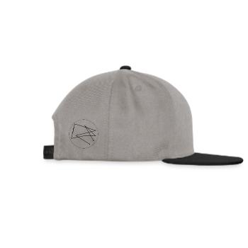 Je suis en mon pouvoir - Casquette snapback - gris graphite/noir - Droite