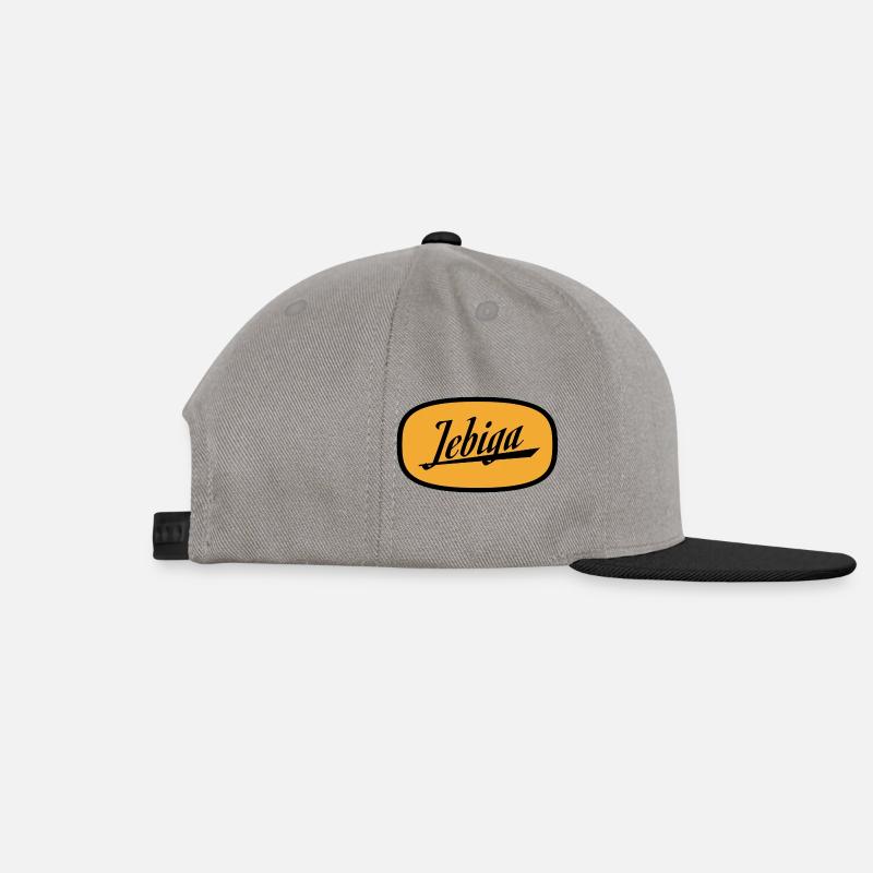 Jebiga - Casquette snapback - gris graphite/noir