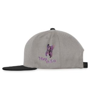 Viva Vulva - Snapback Cap - Graphit/Schwarz - Links