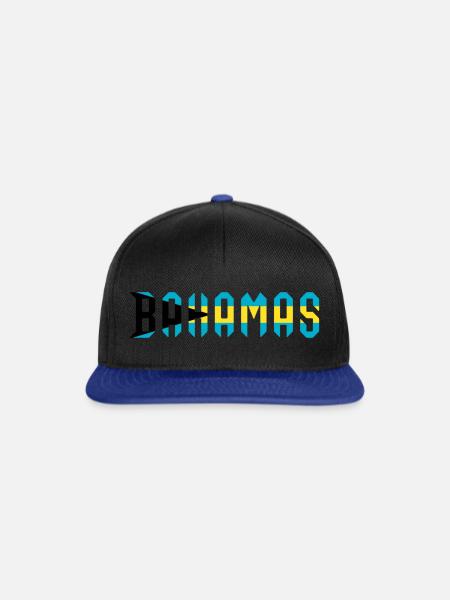 Bahamas - Snapback Cap - Schwarz/Königsblau