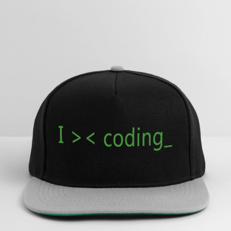 I love programming programmers Snapback Cap