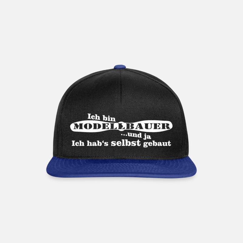 modelers - Snapback Cap - black/bright royal