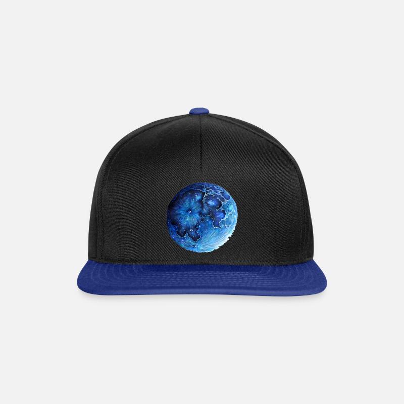  Mood - Casquette snapback - noir/bleu royal