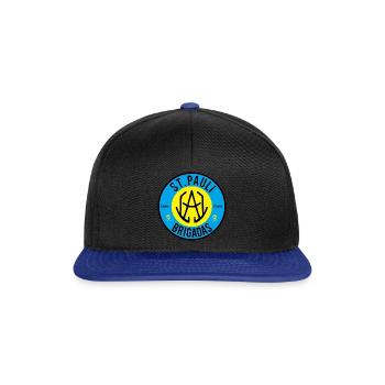 St. Pauli Brigadas - Snapback Cap - Schwarz/Königsblau - Vorne
