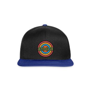 Established 1983 Classic original birthday gift - Snapback Cap - black/bright royal - Front