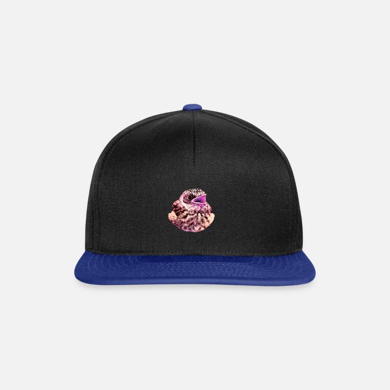 Piepsi - Jungvogel - Nestling - Snapback Cap - Schwarz/Königsblau