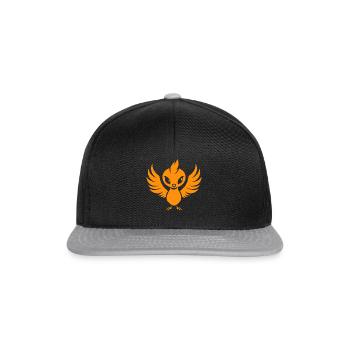 Phönix - Snapback Cap - Schwarz/Grau - Vorne