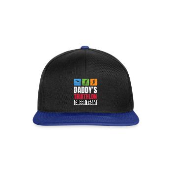 Famille Daddys Supporters Triathlon Cheer - Casquette snapback - noir/bleu royal - Devant