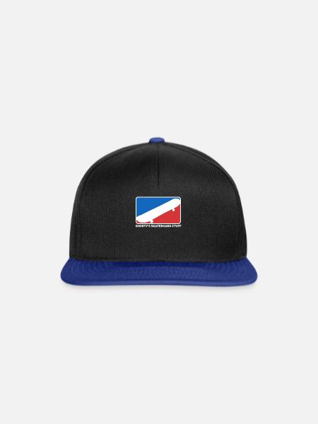 Shortys Skateboard Stuff - Snapback Cap - Schwarz/Königsblau