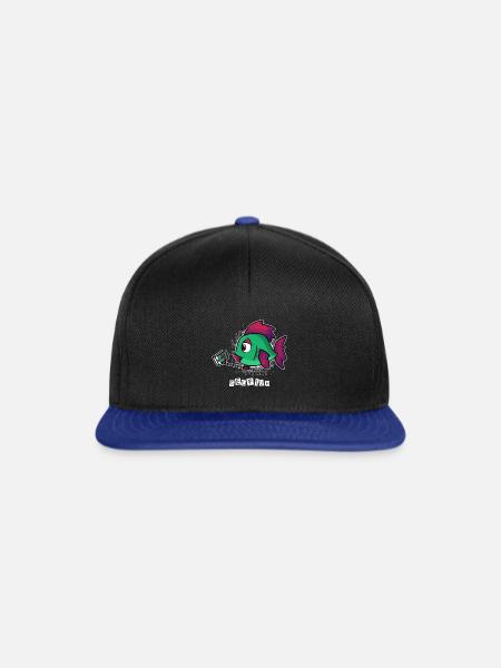 Selfish - Snapback Cap - Schwarz/Königsblau