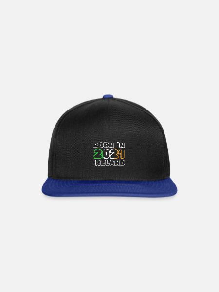 Irland 2021 - Snapback Cap - Schwarz/Königsblau