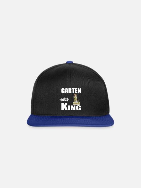 Garten - Snapback Cap - Schwarz/Königsblau