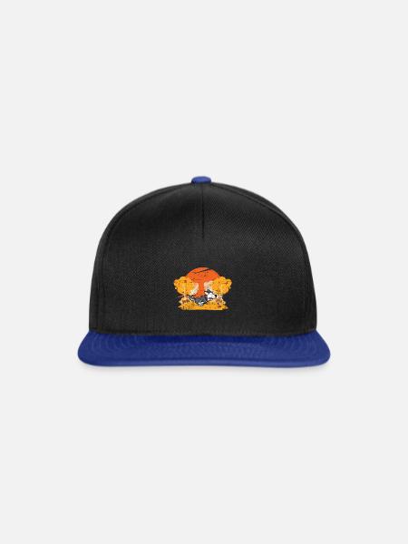 Husky - Snapback Cap - Schwarz/Königsblau