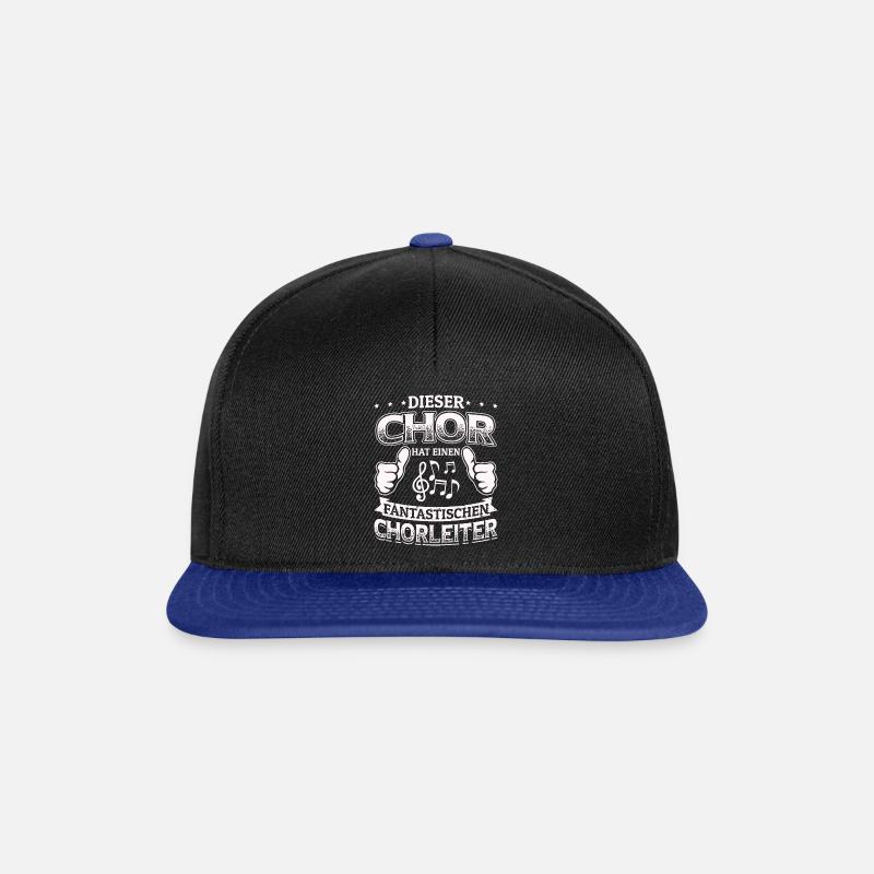 Dieser Chor - Fantastischen Chorleiter Dirigent - Snapback Cap - Schwarz/Königsblau