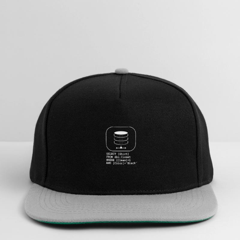 Code de base de données SQL Sarcasm Developer Gift Casquette snapback