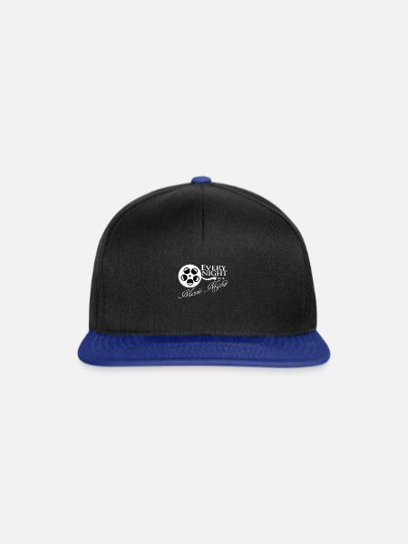Filme - Snapback Cap - Schwarz/Königsblau