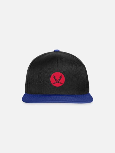 Chili - Snapback Cap - Schwarz/Königsblau