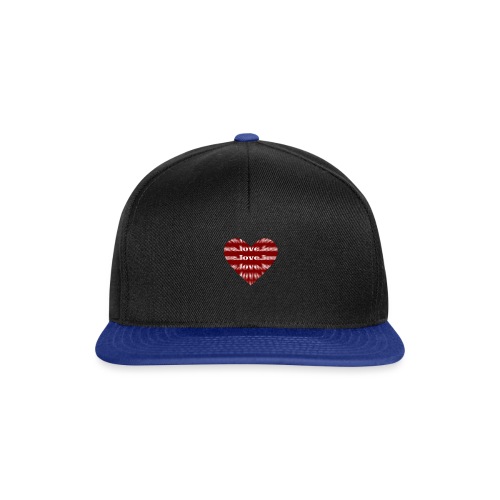 Love Heart - Liebe Herz - Geschenkidee - Snapback Cap
