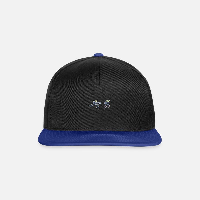 Schrauber - Snapback Cap - Schwarz/Königsblau