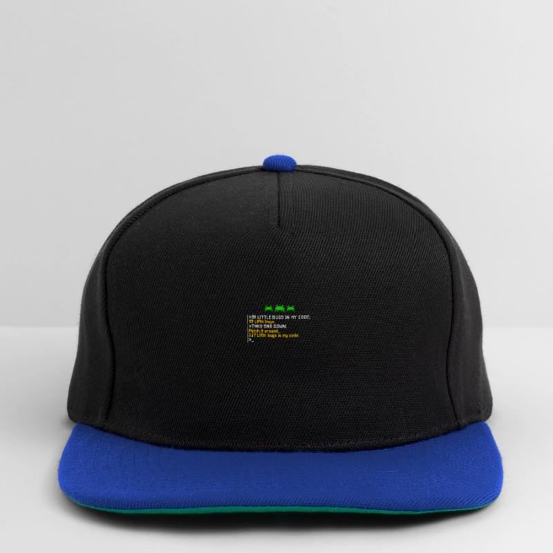 Programmeur 99 Programmation Little Bugs Casquette snapback