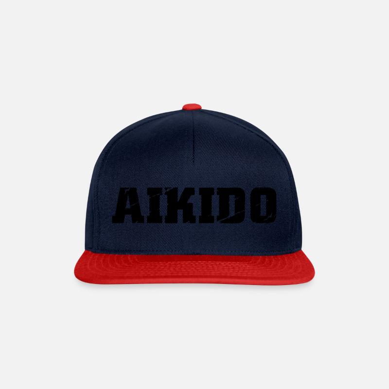 Aikido - Snapback Cap - Navy/Rot