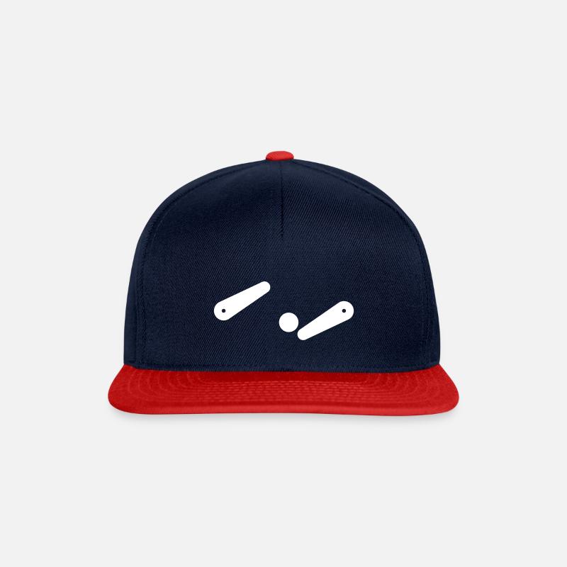arcade de jeu de flipper - Casquette snapback - bleu marine/rouge