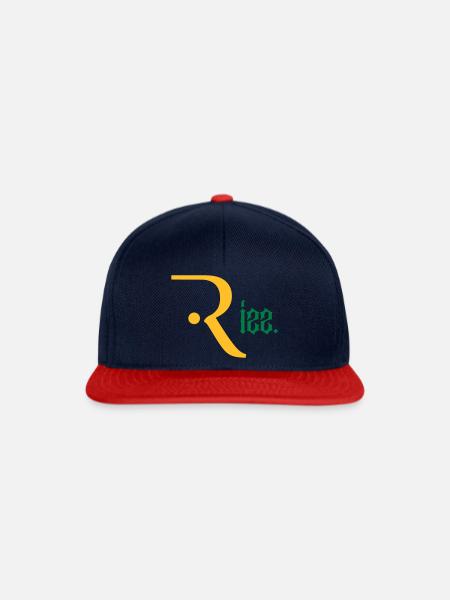 Rizz - Snapback Cap - Navy/Rot