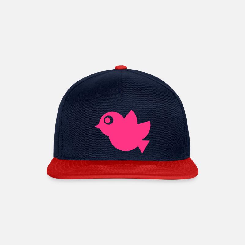 Vogel - Snapback Cap - navy/red